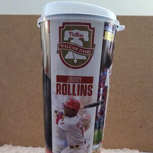 Jimmy Rollins & Ed Wade - 2025 Wall of Fame Souvenir Cup - Phillies SGA